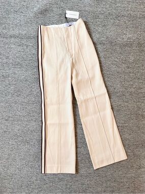 New Sayaka Davis small high waist cream dress pants